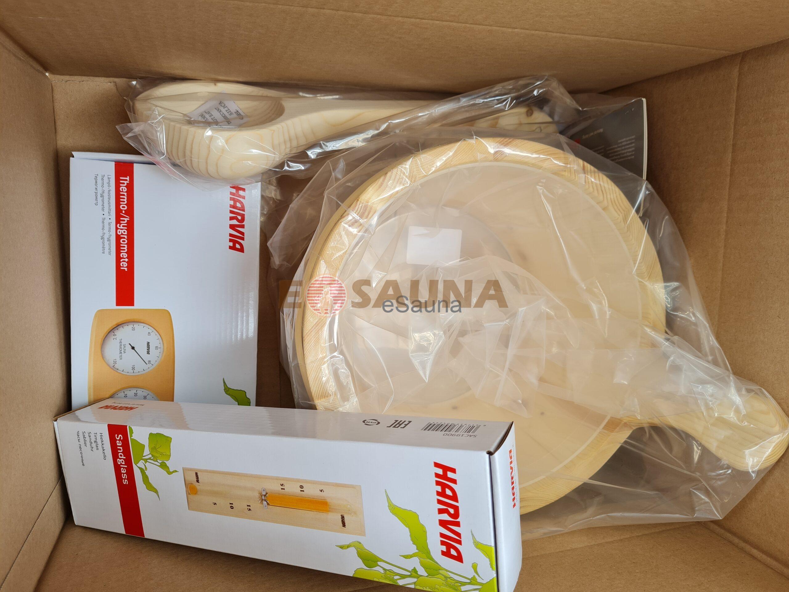 1231HT set accesorii sauna lemn